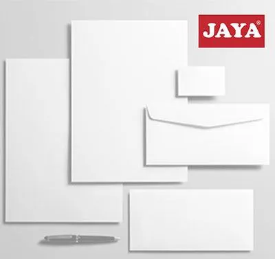 Jaya - конверты различных форматов, с отрывной лентой, белые и крафт. Форматы: А3, А4, А5,С6 и Euro.