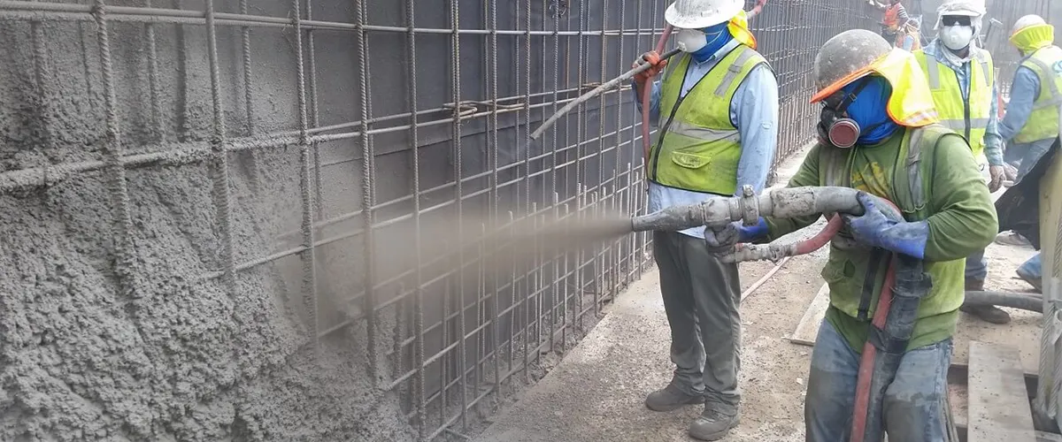 LLC «BUNYOD PLYUS RIVOJ» has a high-quality machine for shotcrete plastering on its balance sheet
