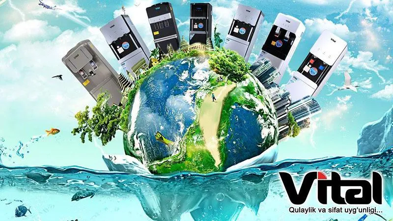 Кулеры для воды от марки “Vital” ECO