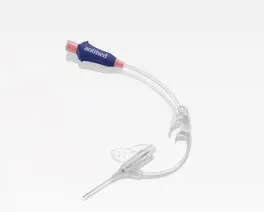 High pressure catheter for intravenous infusions for CT