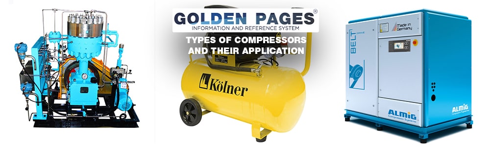 Types of compressors and their application