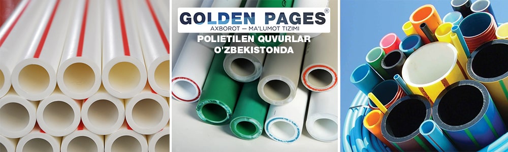 O‘zbekistonda polietilen quvurlar