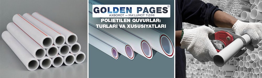 O'zbekistonda polietilen quvurlar ishlab chiqarish