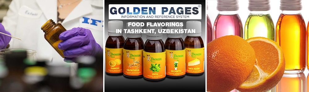 Food flavorings in Tashkent, Uzbekistan