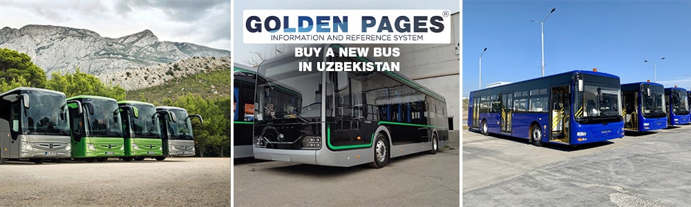 Buy a new bus in Uzbekistan