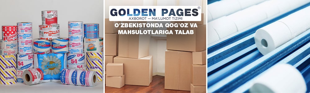Qog'oz va qog'oz mahsulotlariga talab