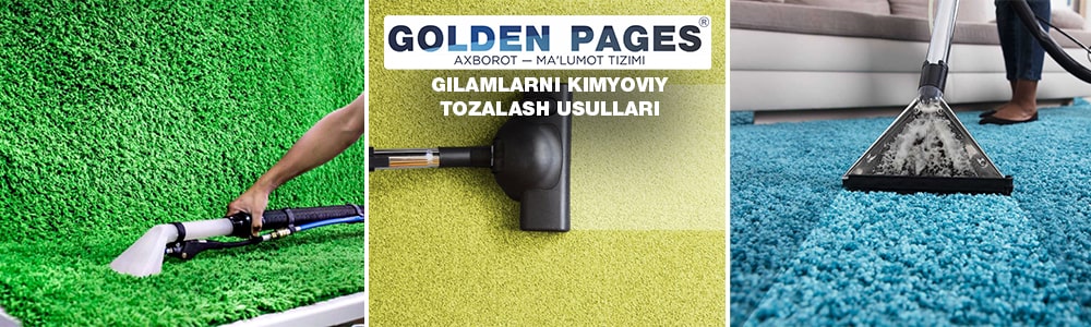 Toshkentda gilamni tozalash