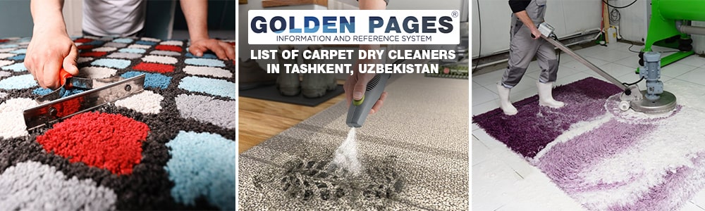 Addresses of carpet cleaners in Tashkent