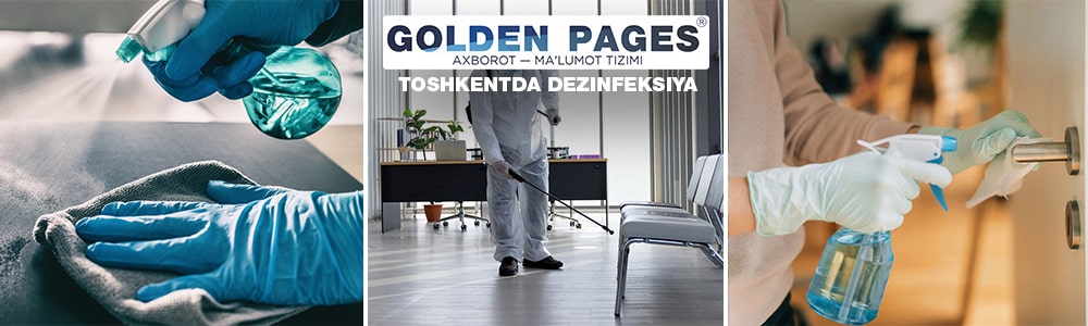 Toshkentda uyni dezinfeksiya qilish