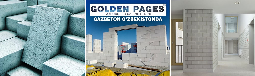 O'zbekistonda gazbeton