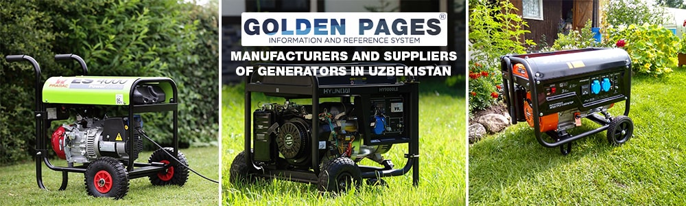 Manufacturers and suppliers of generators in Uzbekistan