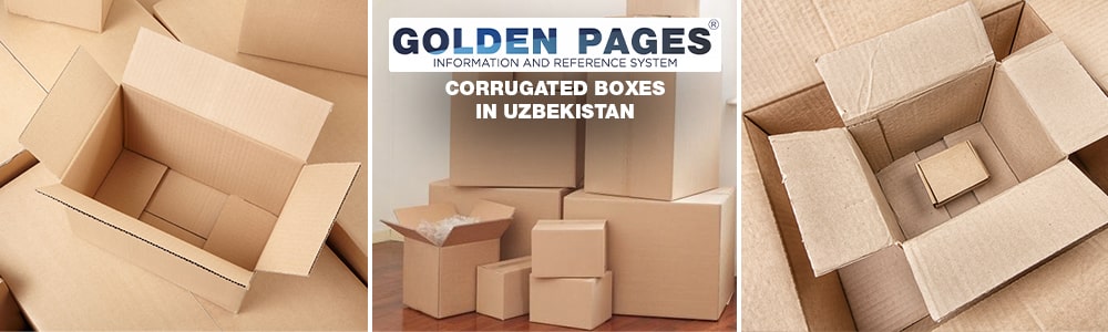 Corrugated boxes, corrugated cardboard boxes in Uzbekistan