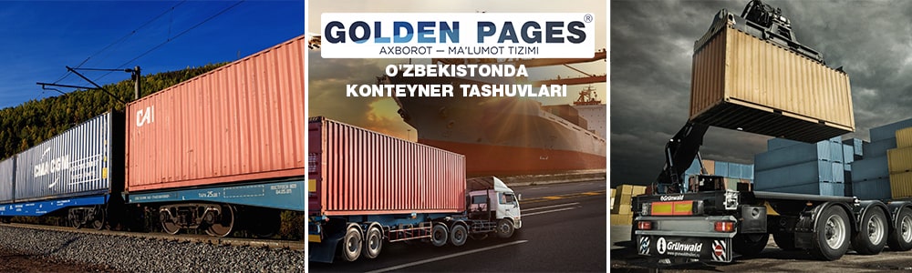 O'zbekistonda konteyner tashuvlari