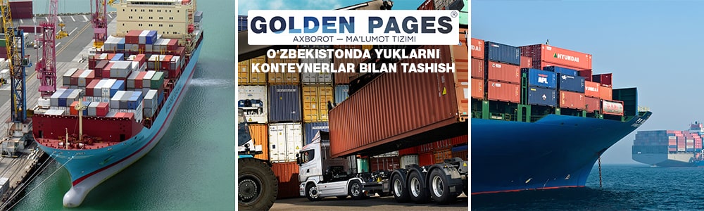 Konteynerli yuk tashish O'zbekistonda