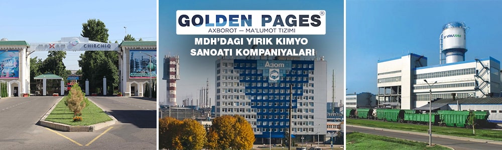 MDH mamlakatlaridagi yirik kimyo kompaniyalari:
