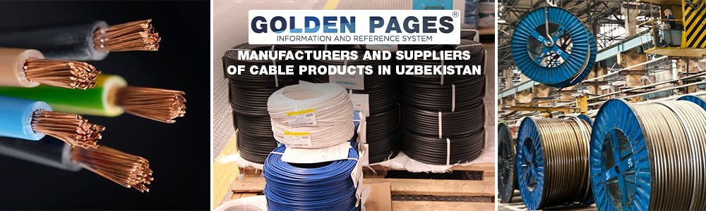 Cables and wires wholesale from the manufacturer in Uzbekistan