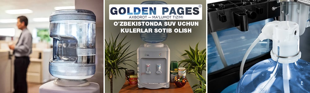 Suv uchun kuleralar – sotish O'zbekistonda