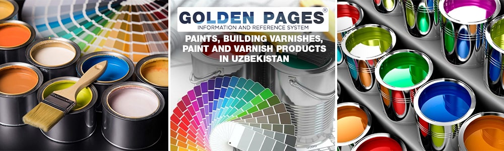 Paints, building varnishes, paint and varnish products in Uzbekistan