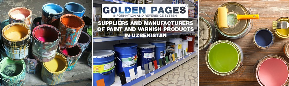 Buy construction paints and varnishes in Uzbekistan
