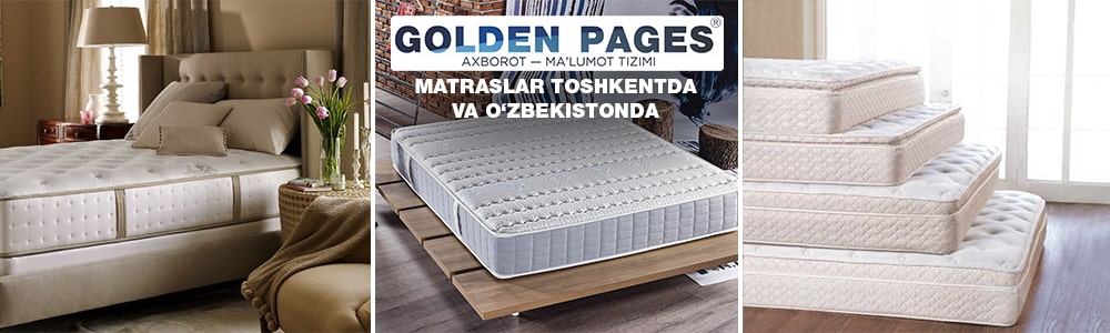 Toshkent, O'zbekistonda matras sotib olish
