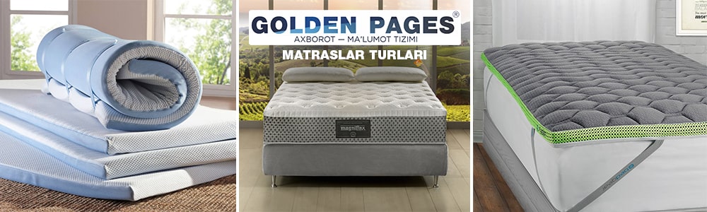 Toshkent, O'zbekistondagi matras do'konlari