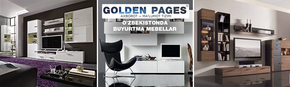 O'zbekistonda mebel buyurtma qilish