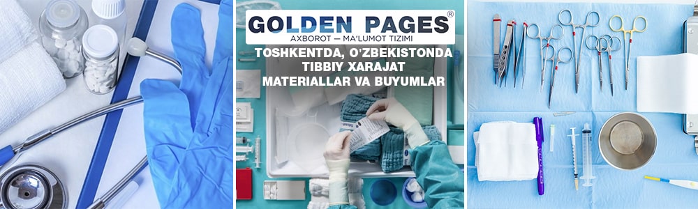 Toshkent, O'zbekistonda tibbiy sarf materiallarini sotib olish