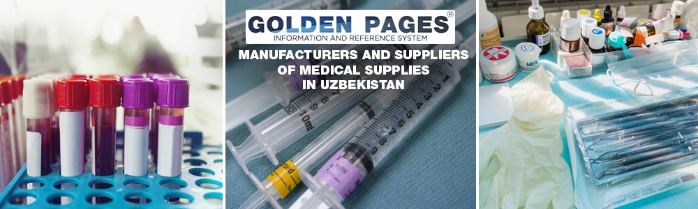 Medical supplies from the manufacturer in Uzbekistan