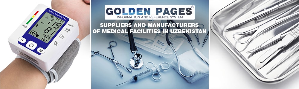 Suppliers and manufacturers of medical facilities in Uzbekistan