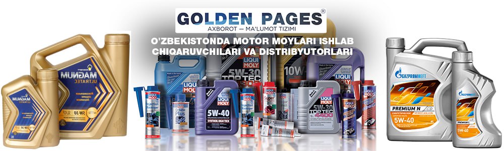 Toshkent, O'zbekistonda motor moylarini yetkazib beruvchilar va distribyutorlar