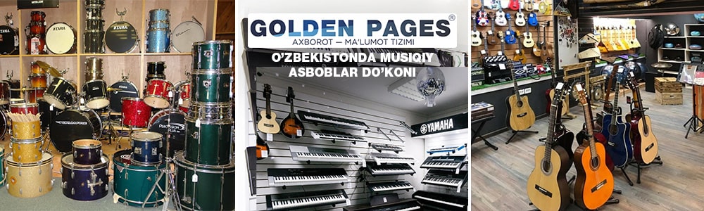 O’zbekiston, Toshkentdagi musiqiy asboblar do’koni