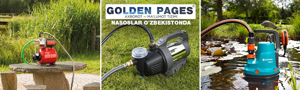 Nasoslarni O'zbekistonda sotib olish