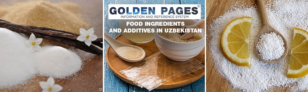 Food ingredients, food additives in Tashkent, in Uzbekistan