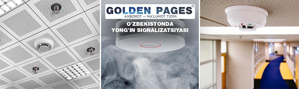 O'zbekistonda ofisga yong'in signalizatsiyasi