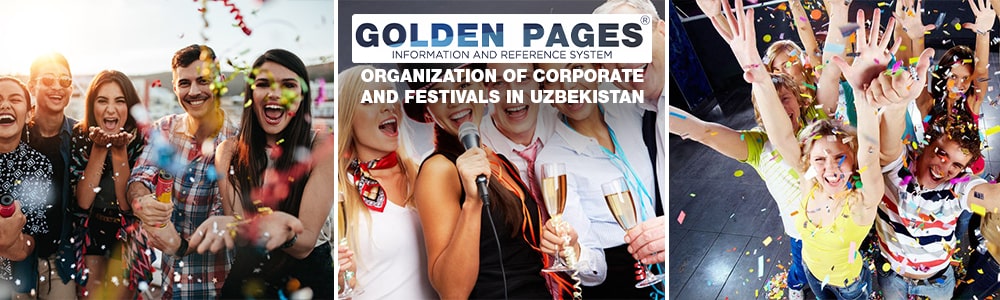 Popular agencies for organizing corporate events and events in Uzbekistan