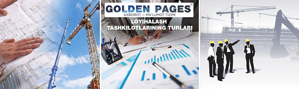 Loyihalash tashkilotlarining turlari