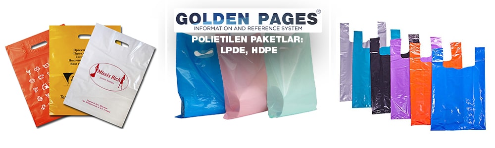 Plastic bags: HDPE and LDPE