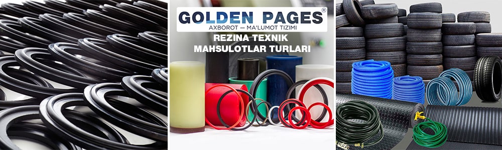 O'zbekistonda ulgurji rezinatexnik mahsulotlari