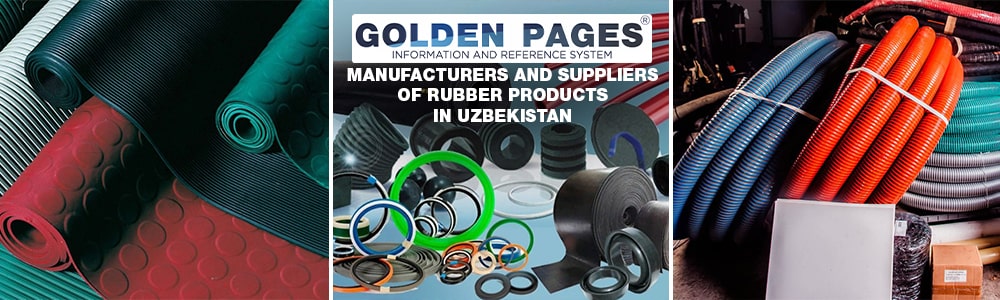 Manufacturers and suppliers of rubber products in Uzbekistan