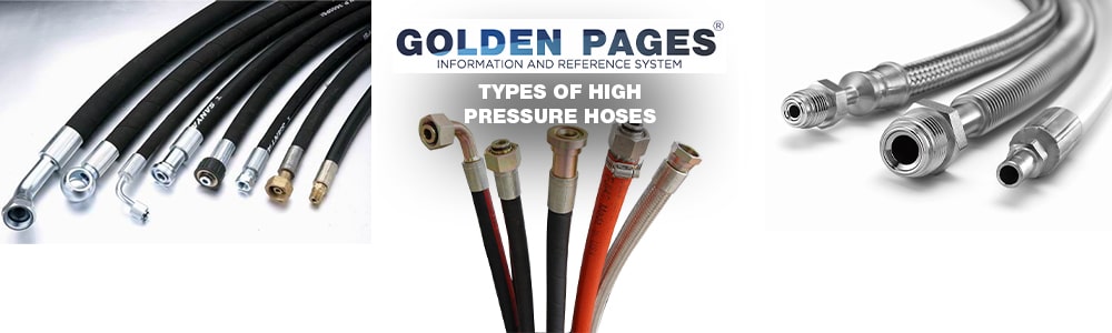 Types of high pressure hoses