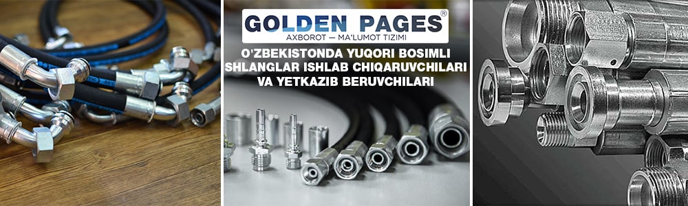 O'zbekistonda yuqori bosimli shlanglar ishlab chiqaruvchilari va yetkazib beruvchilari