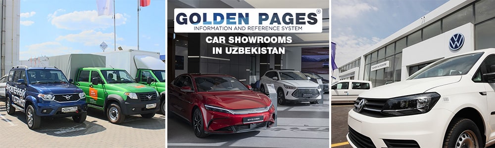 Official car dealers in Uzbekistan