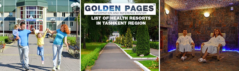 List of health resorts in Tashkent region