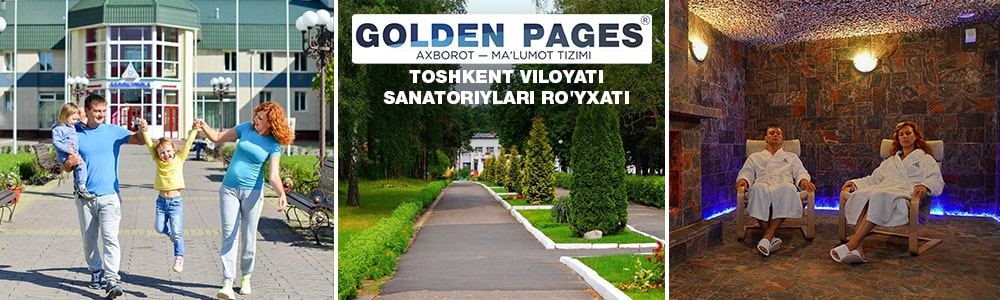 Toshkent viloyati sanatoriylari ro'yxati