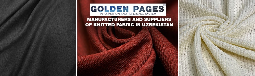 Manufacturers and suppliers of knitted fabric in Uzbekistan