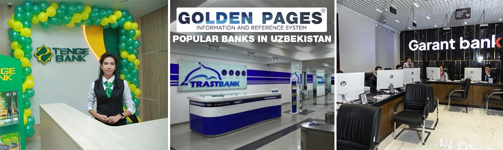 Popular banks in Uzbekistan