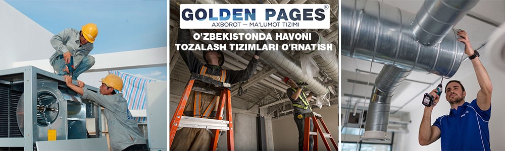 O'zbekistonda havoni tozalash uskunalarini o'rnatish