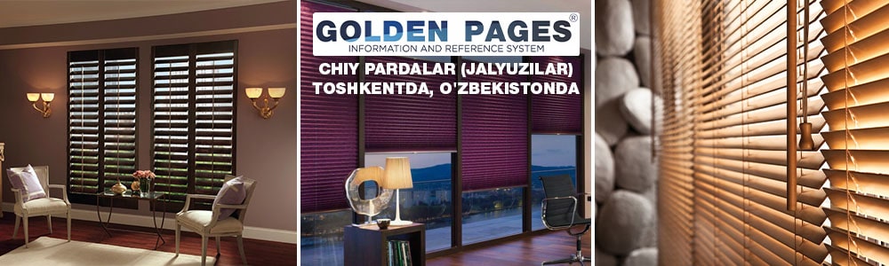 Toshkentda jalyuzilarni sotib olish