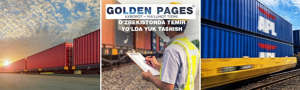 O'zbekistonda temir yo'lda yuk tashish
