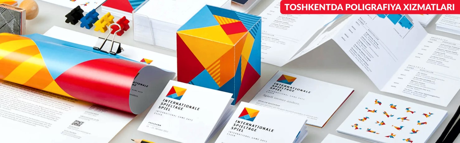 Poligrafiya xizmatlari Toshkentda 